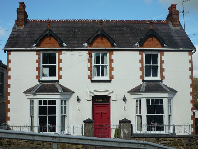 PVCu sash windows on a period house