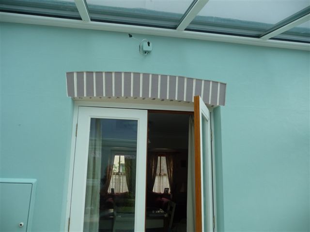 French doors fitted and finished